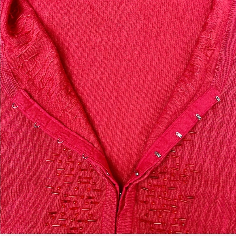 Covington bead embellished cardigan - Picture 6 of 8